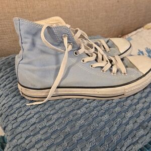 Converse Cream High-Top Sneakers